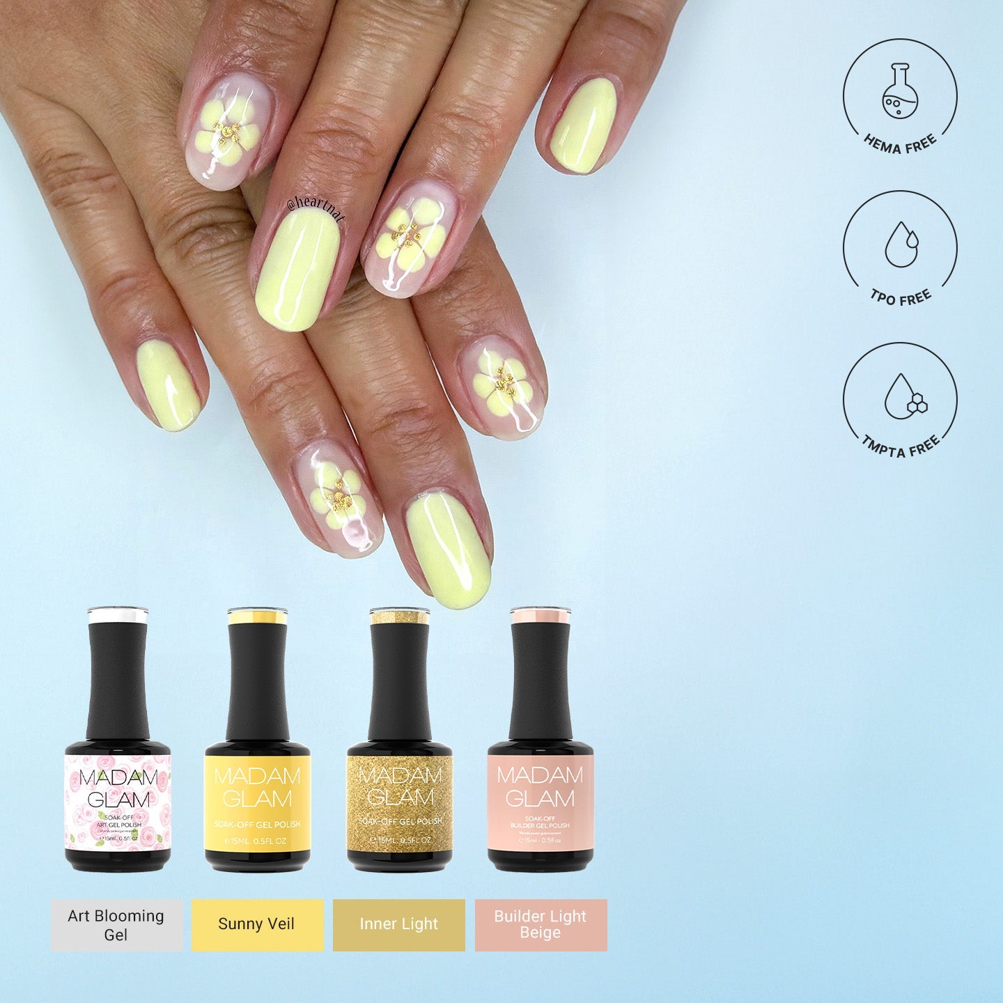 Mani of the Month - Floral Design